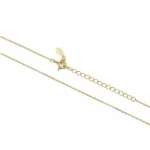 Detail der Pure Halo Halskette auf sicherer Silber-Basis von DEES Jewelry